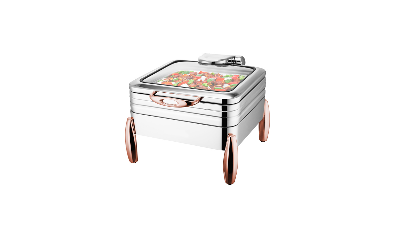 Milano GN-1/2 Copper Chafing Dishler