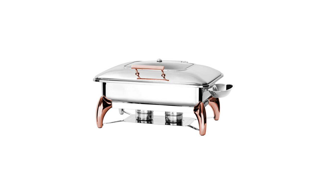 Exclusive GN 1/1 Copper Chafing Dish